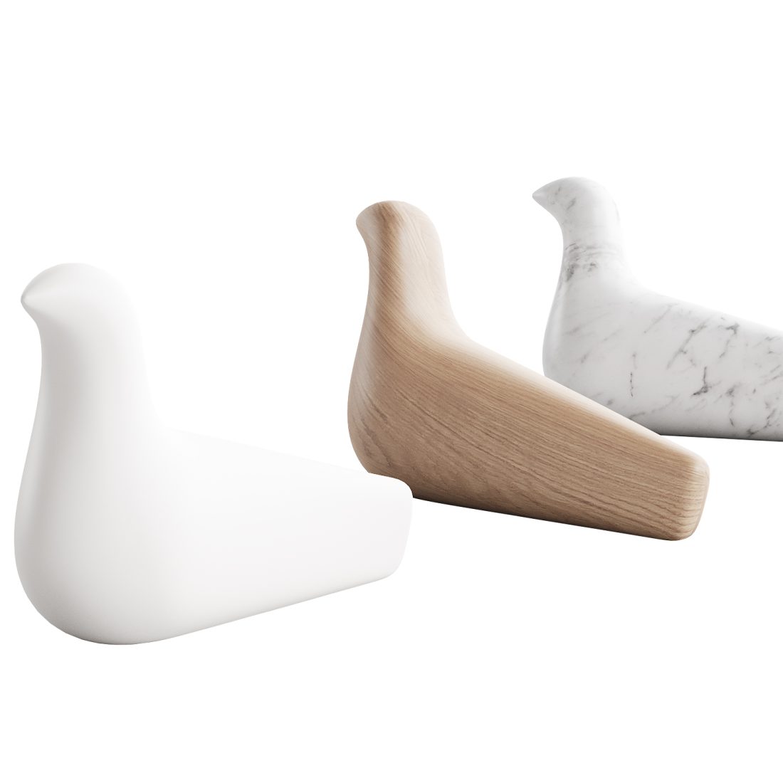 018 Vitra L'oiseau Bird By Ronan Bouroullec 3D Model for VRay
