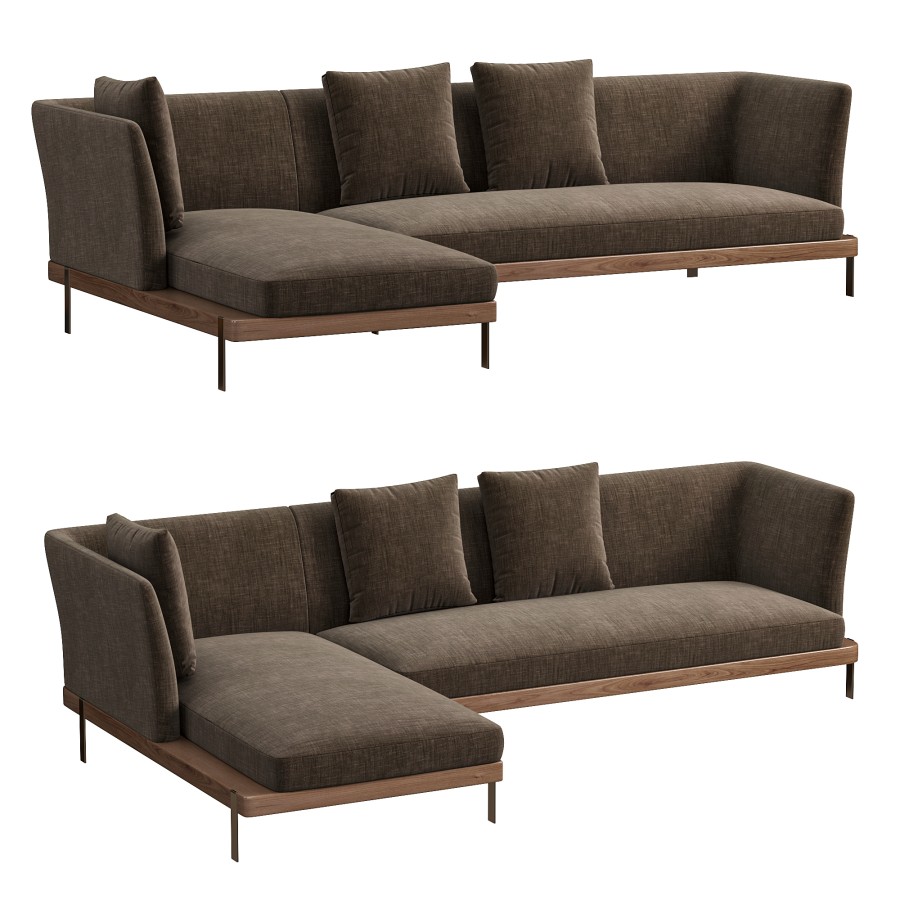 Four Season Sofa By Hc28 Cosmo - 3D Model for Corona