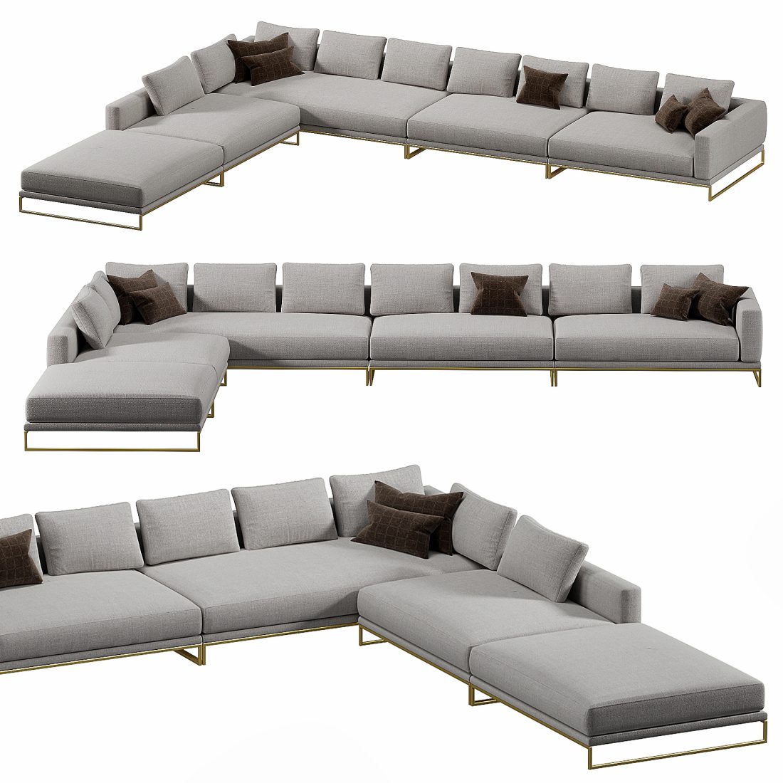 Fond Sofa By Hc28 Cosmo 3D Model for Corona | CGMood