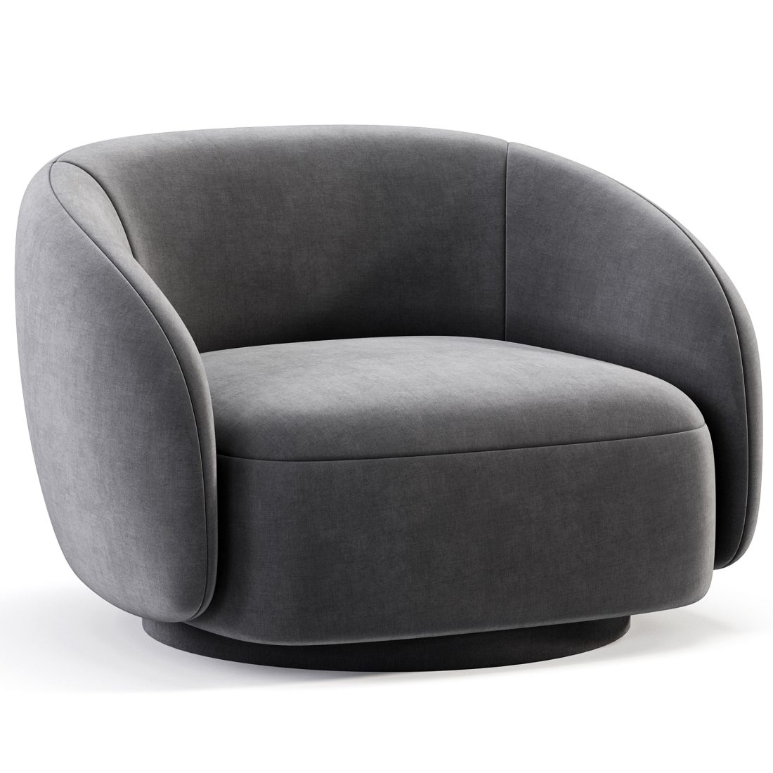 Swivel Chair Brice - 3D Model for Corona
