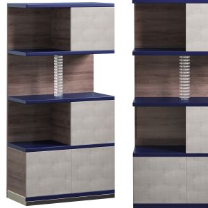 Two Piece Bookcase By Giorgio Collection