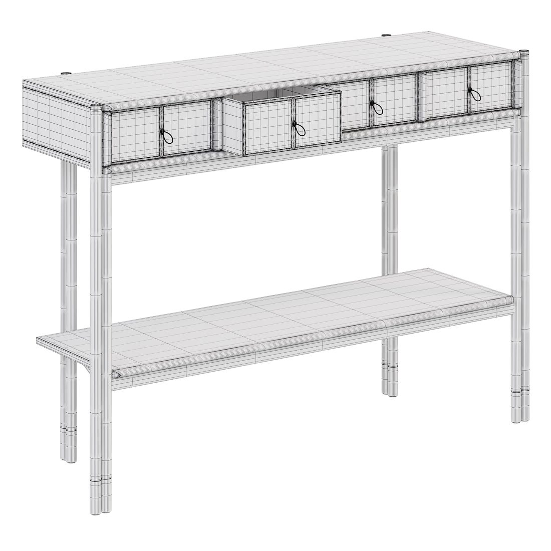 Bayus Console By Porada 3D Model for Corona | CGMood