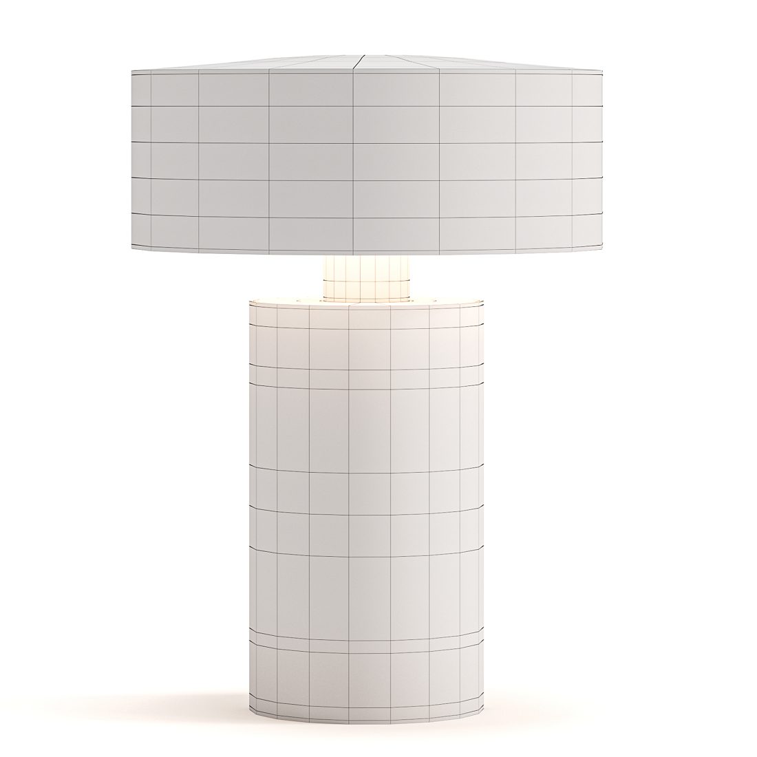 Column Table Lamp Portable By Audo - 3D Model for Corona