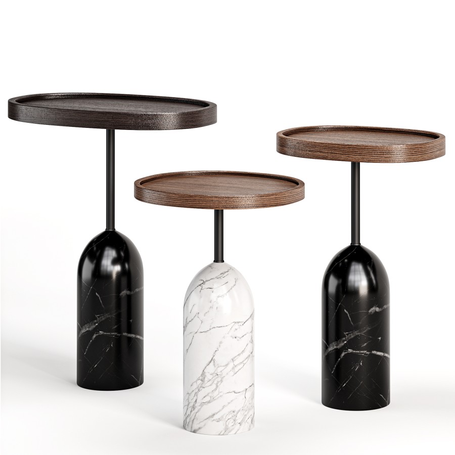 Ekero Side Table By Porada 3D Model for Corona | CGMood