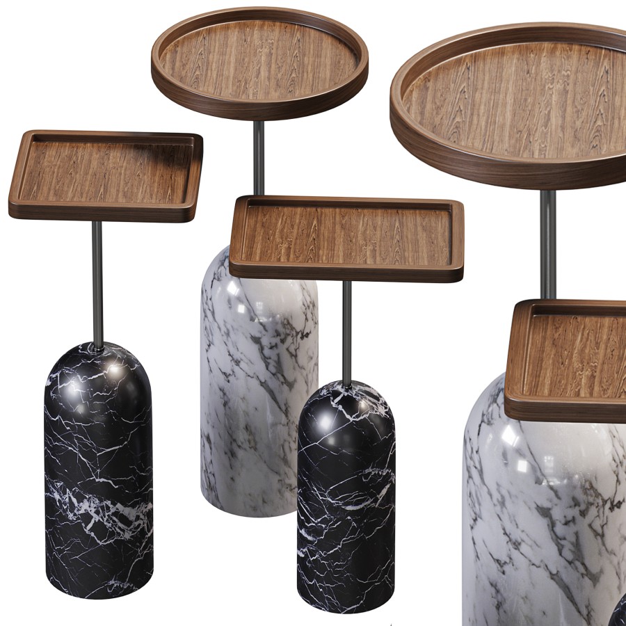 Ekero Porada Coffee Table 3D Model for Corona | CGMood