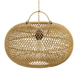 Wholly Pendant Ceiling Bamboo Lamp Natural