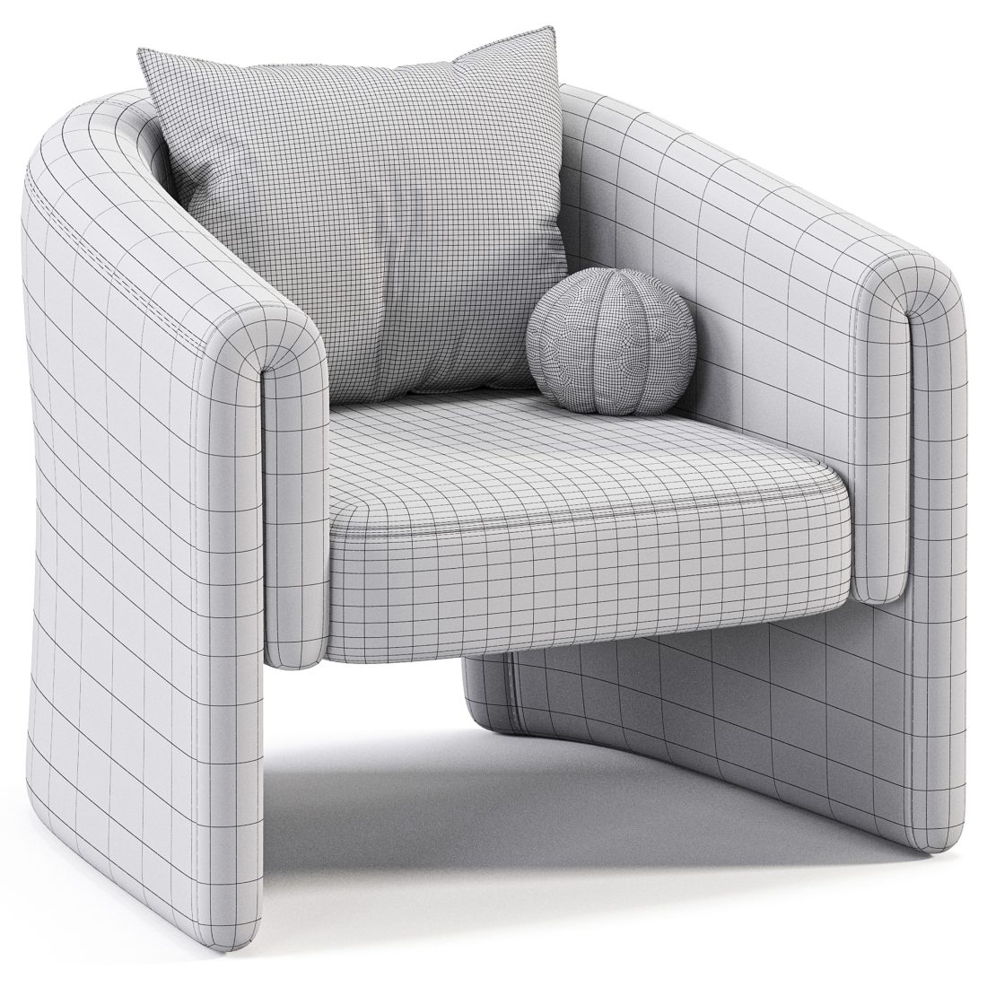 Mayview Armchair 3D Model for Corona | CGMood