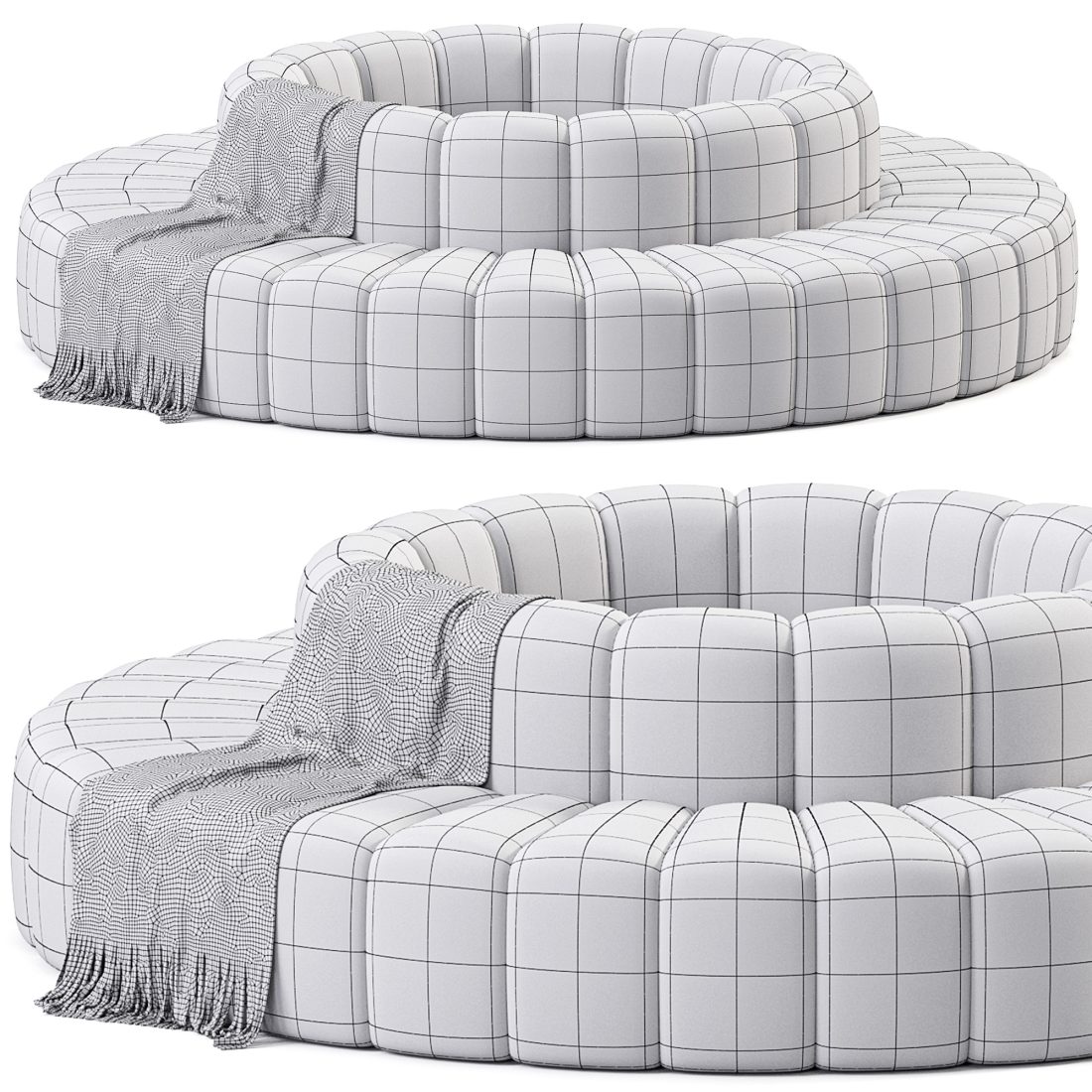 Bob Sofa By Bla Station 3D Model for Corona | CGMood