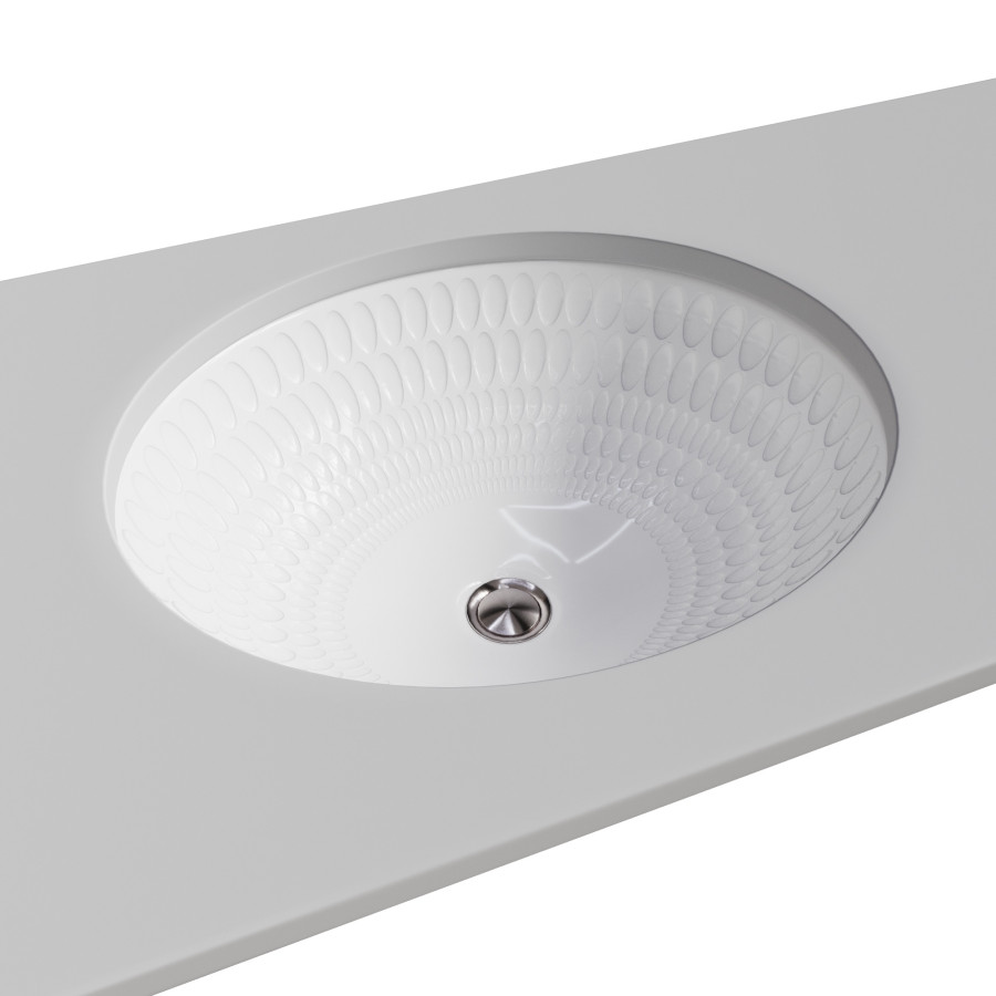 Derring Kohler Derring Oval Undermount Bathroom Sink 3D Model for Corona | CGMood