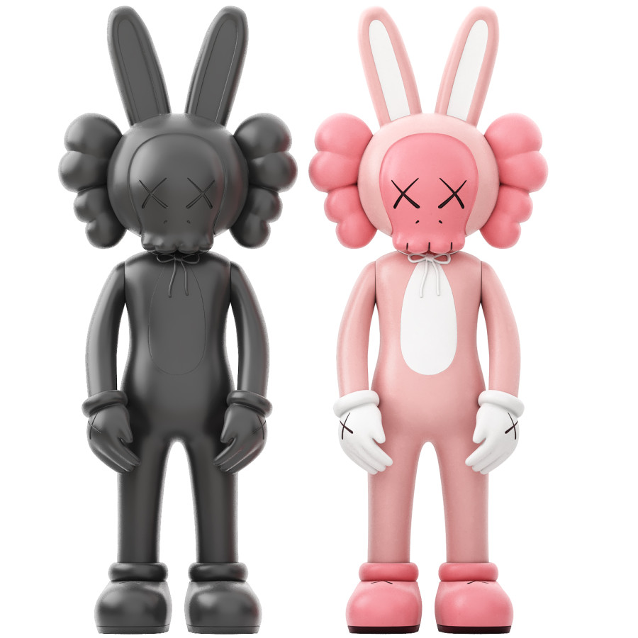 Kaws Accomplice Vinyl Figure 3D Model for VRay, Corona | CGMood