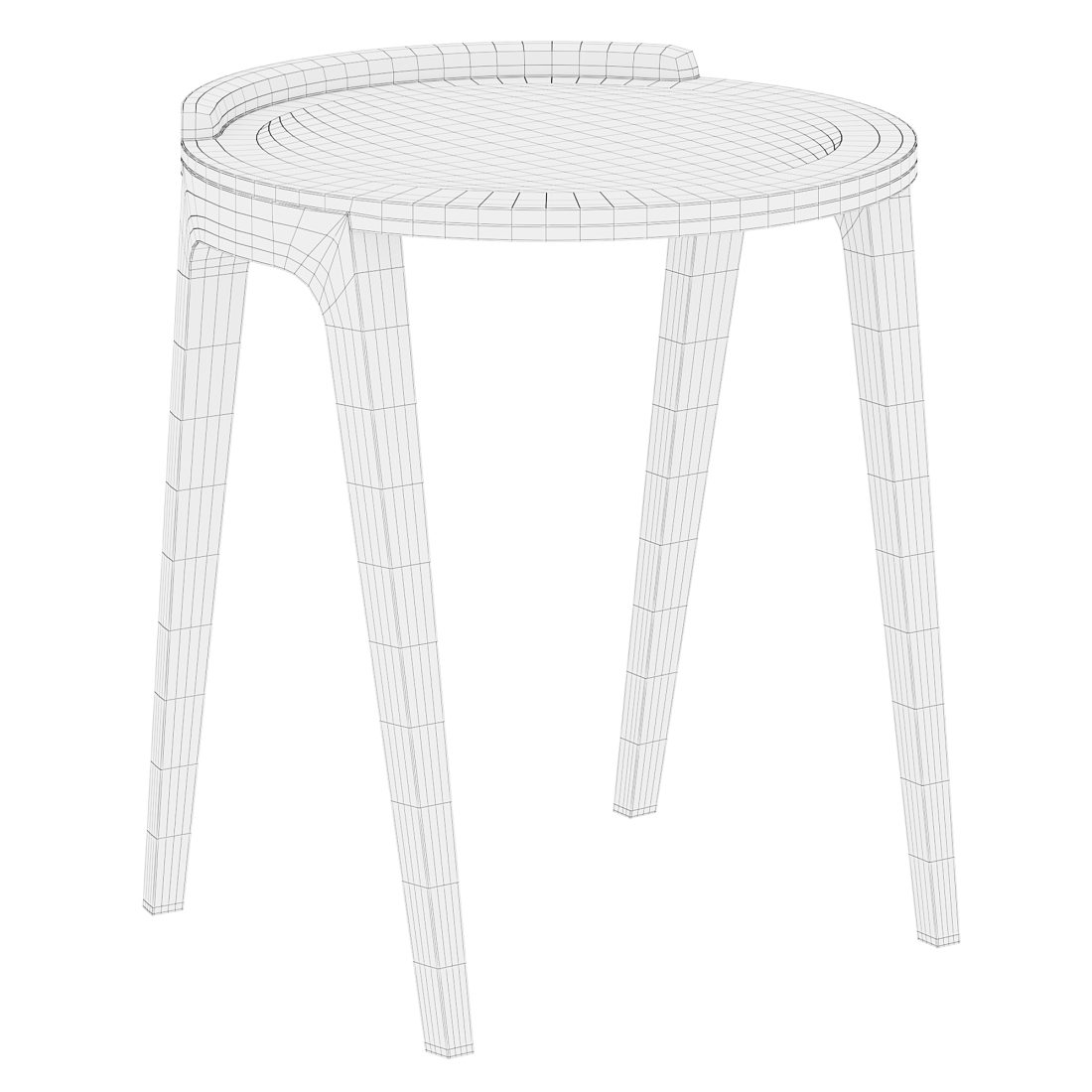 Deck Table By Porada 3D Model for Corona | CGMood
