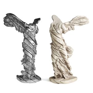 Lalique La Victoire De Samothrace Statuette Set 3D Model for VRay