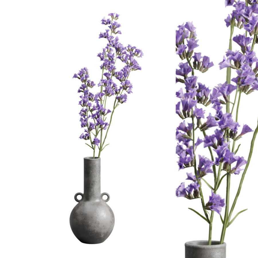 Flower In Dark Vases by AllQuad