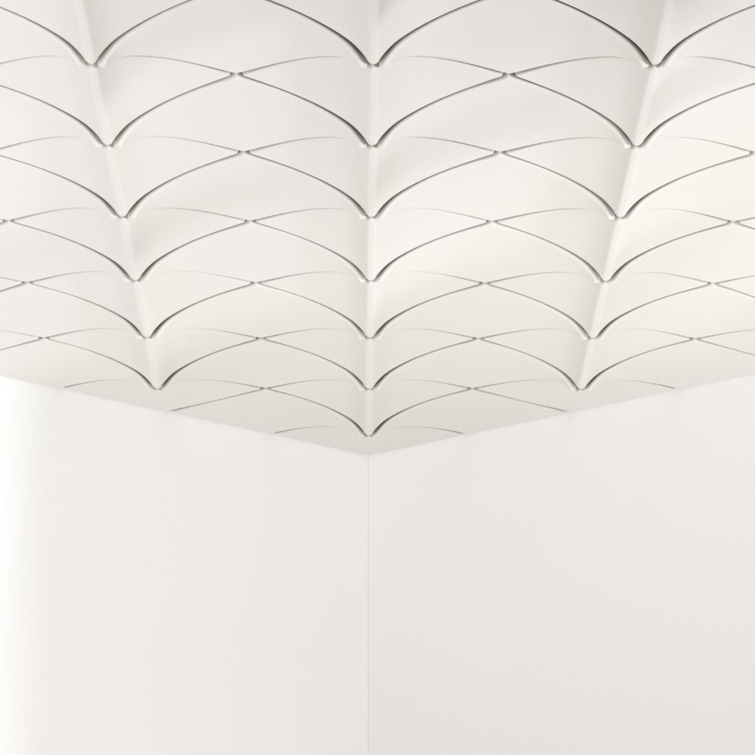 Ceiling No 005 - 3D Model for VRay, Corona