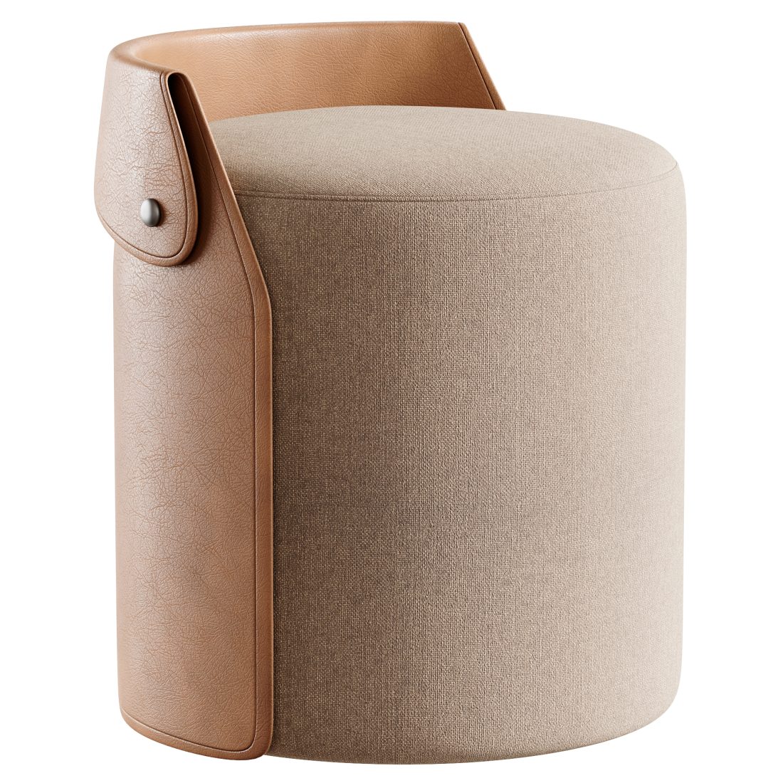 d*9様 FLEXFORM オットマン スツール 編み込みレザー Ozzy Ottoman By Flexform 3D Model for Corona | CGMood