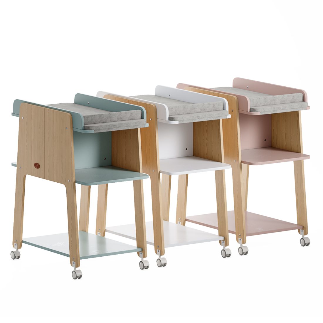 Changing Table Boori 3D Model for VRay, Corona | CGMood