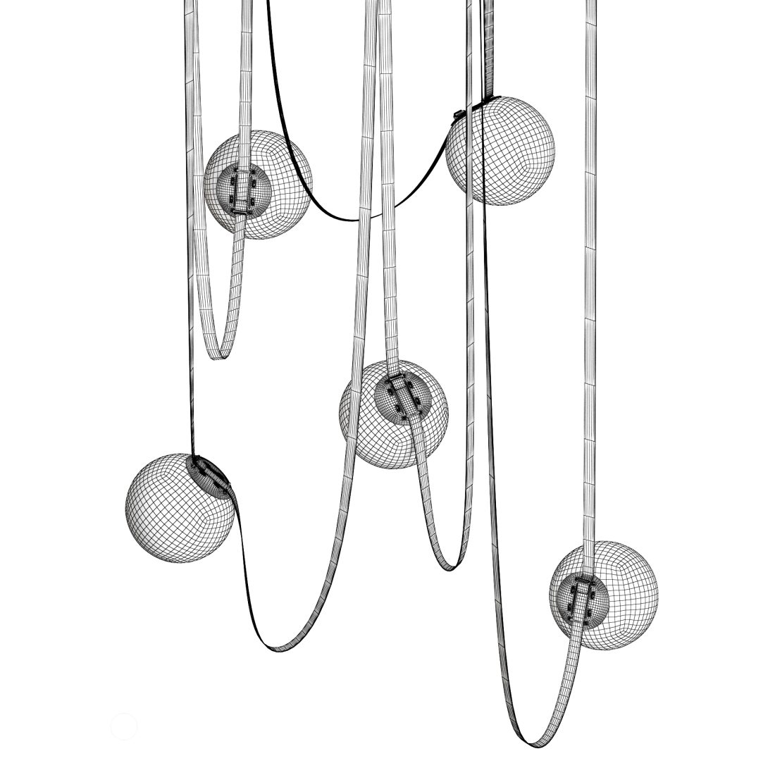 Vibia Plusminus Lamp - 3D Model for Corona