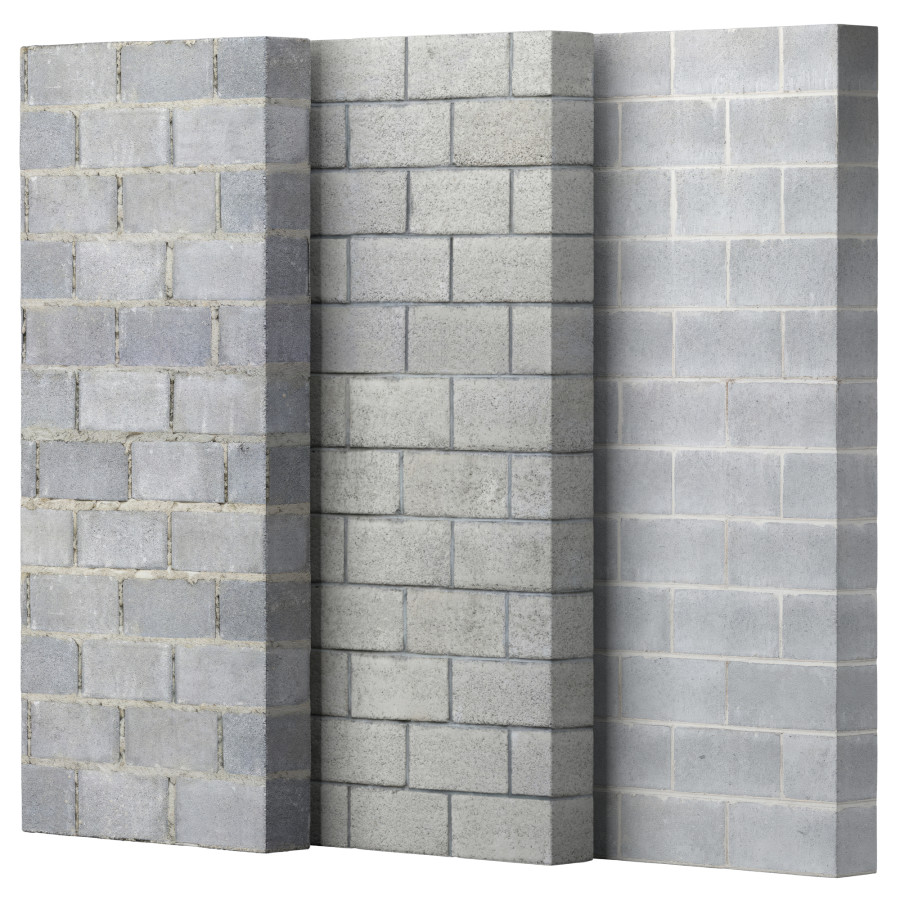 Block Wall Set 04 Texture / PBR Material | CGMood