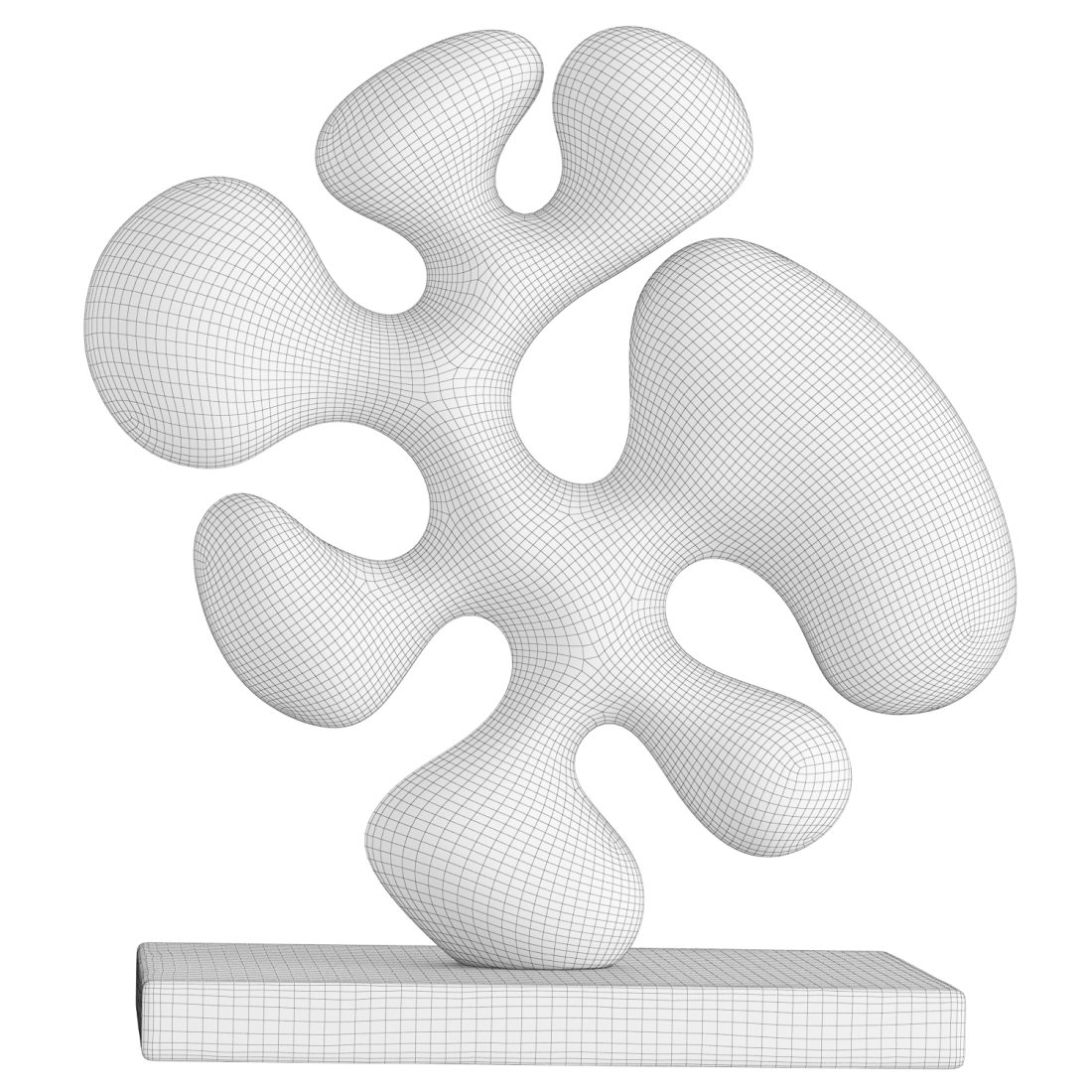 Abstract Art Stone Sculpture 3D Model for VRay | CGMood