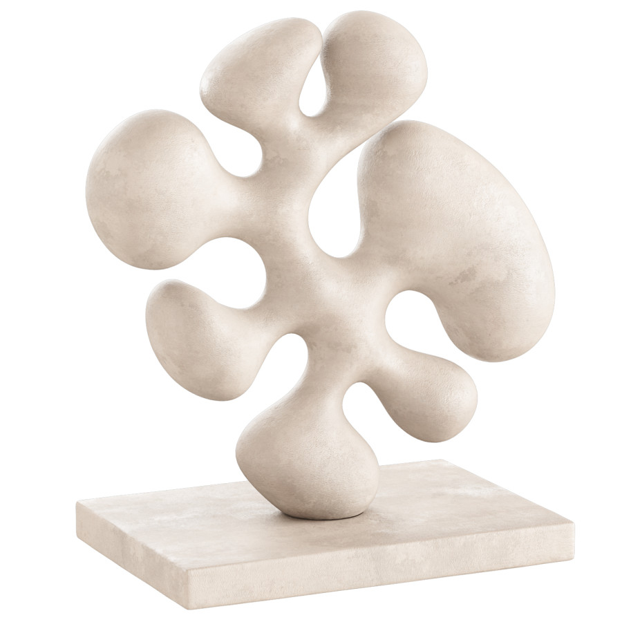 Abstract Art Stone Sculpture 3D Model for VRay | CGMood
