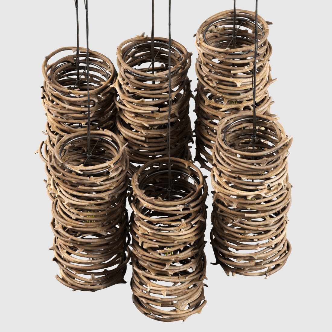 Log Lamp N5 3D Model for VRay | CGMood