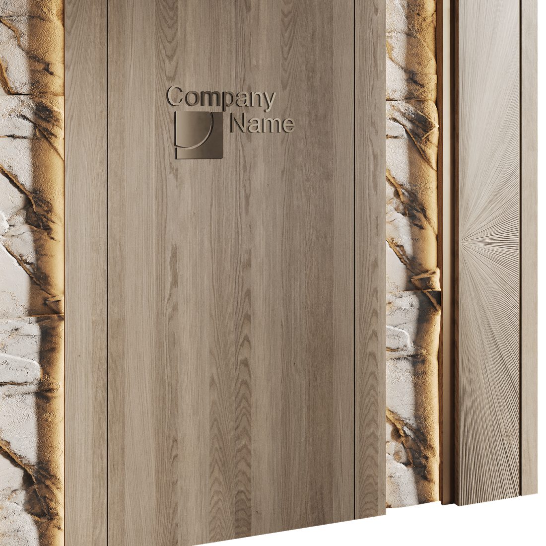 Wall Panel 20 3D Model for VRay, Corona | CGMood