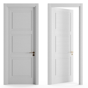 Classical hinged door