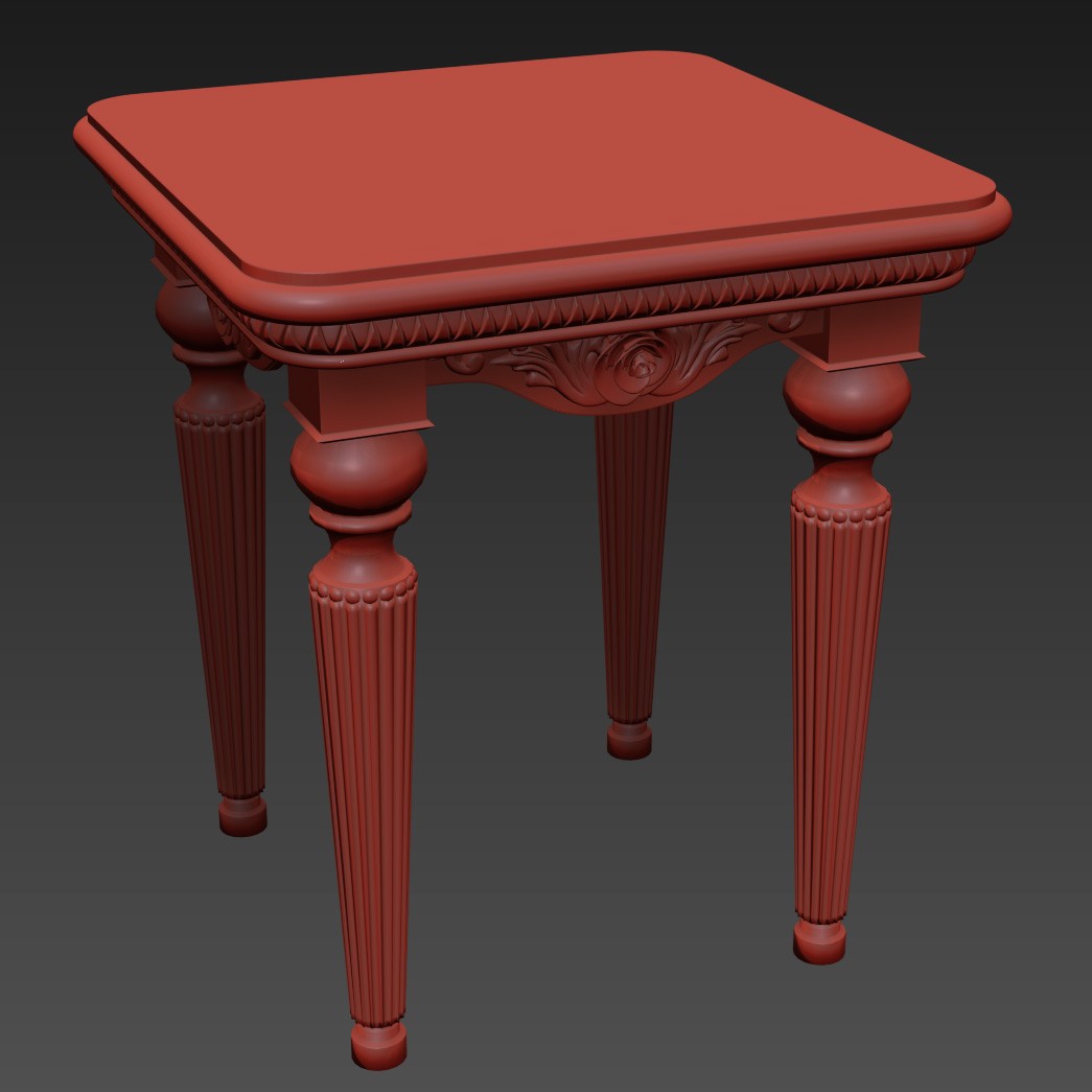 Coffee Table 3D Model for VRay | CGMood