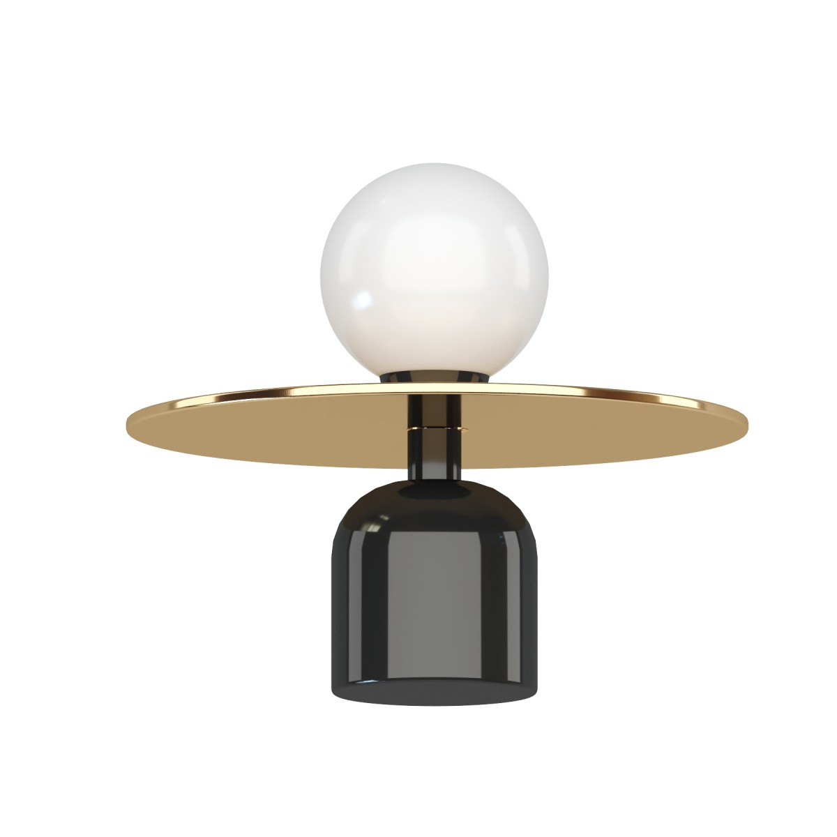 Brass Wall Lamp 3D Model for VRay | CGMood