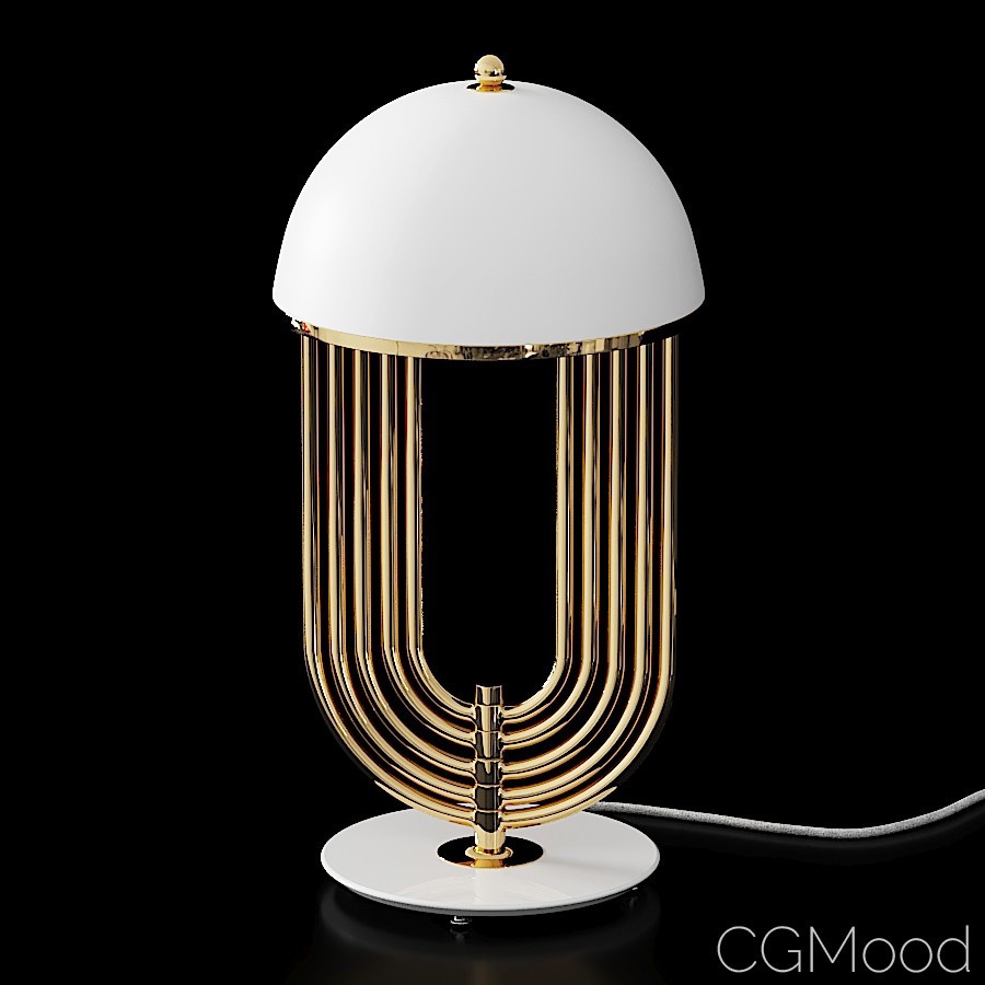 Delightfull - Turner Table Lamp 3D Model for Corona | CGMood