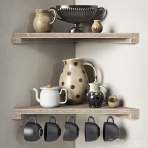 Decorative set for the kitchen - Provence