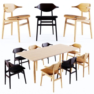 Norr11 Buffalo Dining Chair - Oku Dining Table