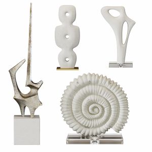 Arteriors Sculptures Set 4