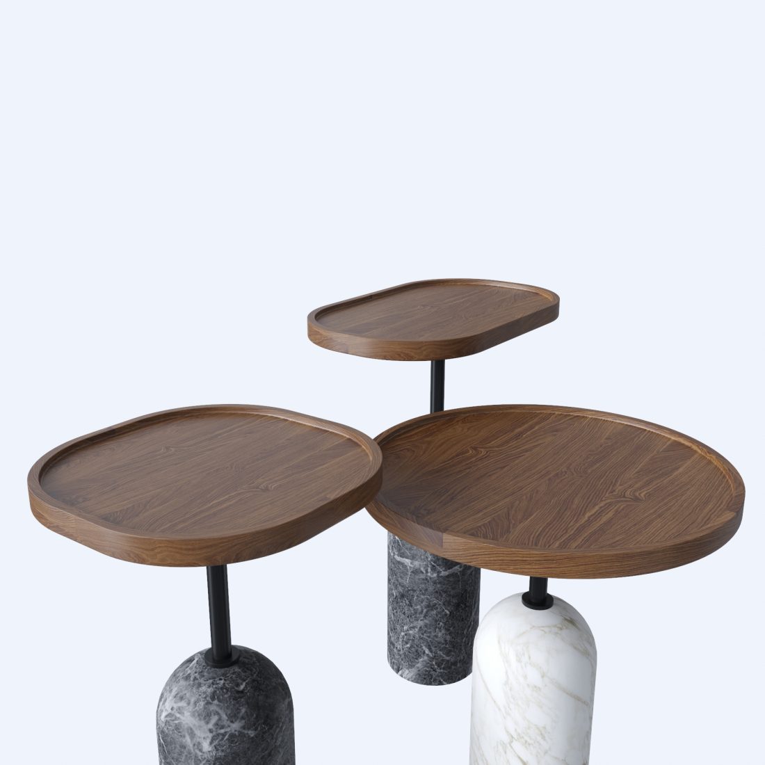 Porada Ekero Round Coffee Table 3D Model for VRay, Corona | CGMood