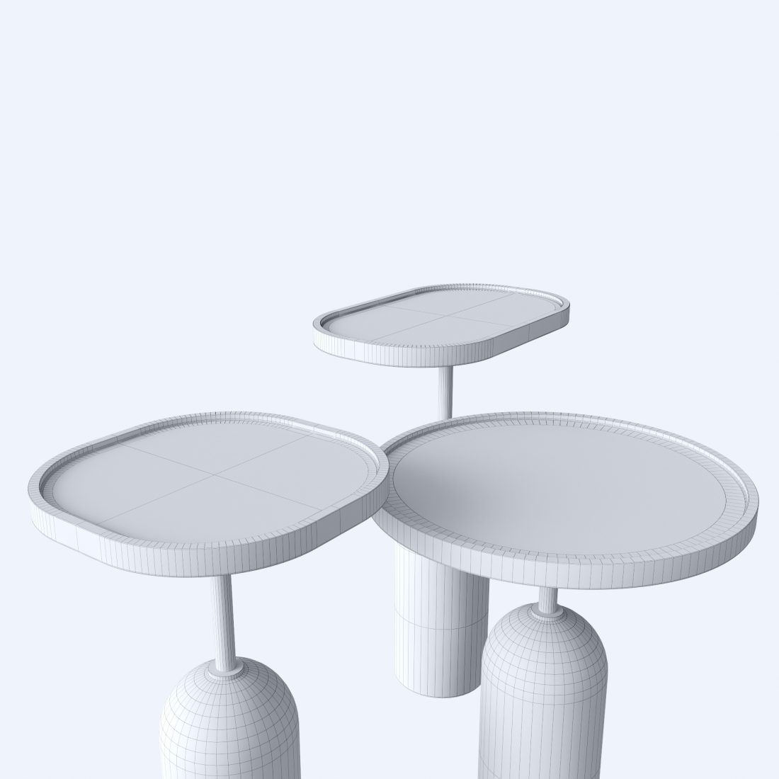Porada Ekero Round Coffee Table 3D Model for VRay, Corona | CGMood