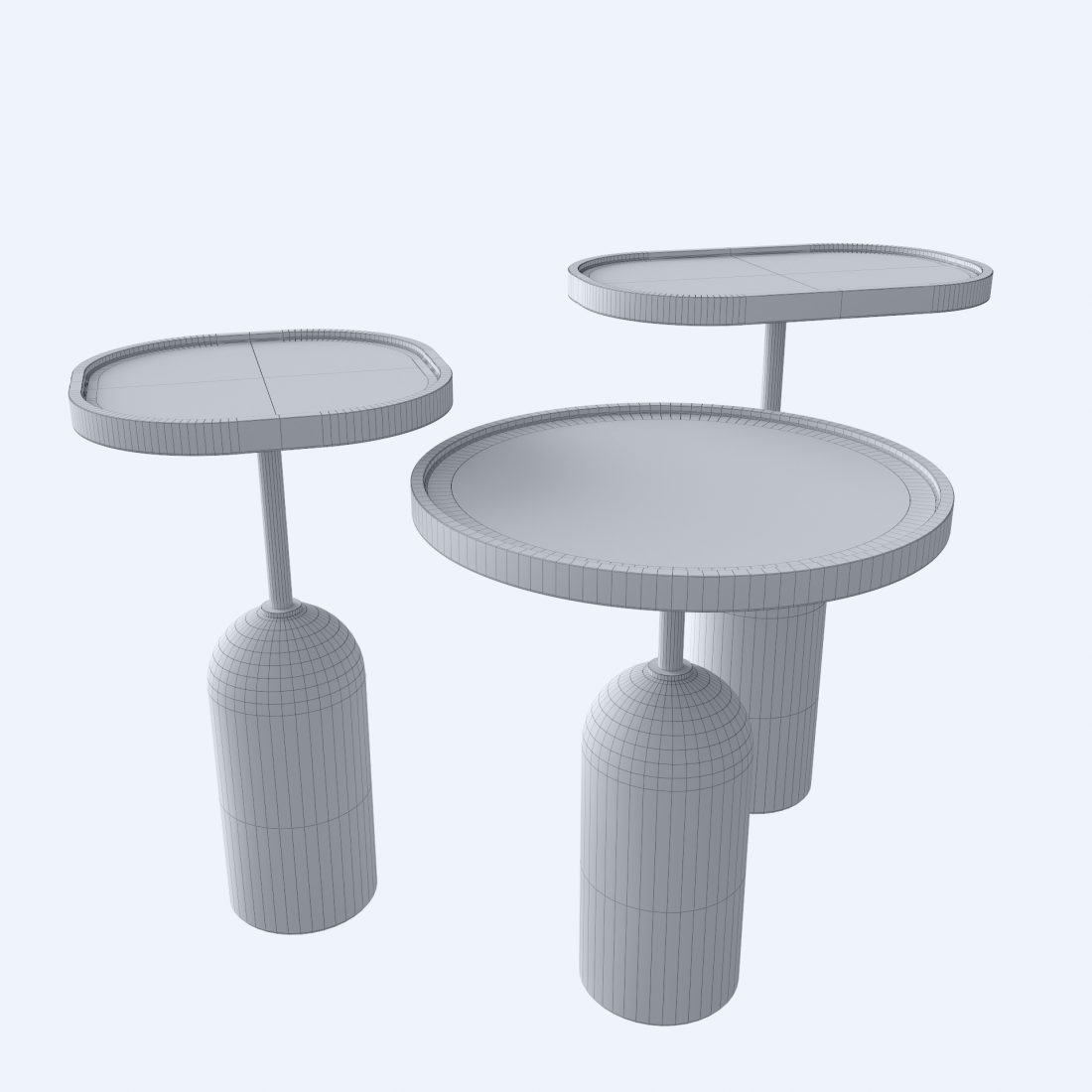Porada Ekero Round Coffee Table 3D Model for VRay, Corona | CGMood