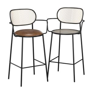 Piper Bar Chair With Armrests