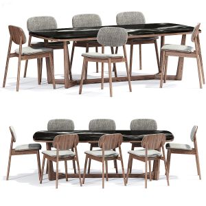 Frey Dining Chair Poliform Table