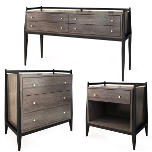 Dresser, Console, Nightstand By Currey And Company