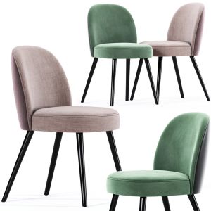 Stene Round Upholstered Dining Chair
