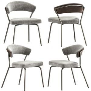Leatherette Stacking Modern Dining Chair