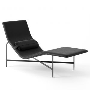 Deep Thoughts Leather Chaise By Blu Dot