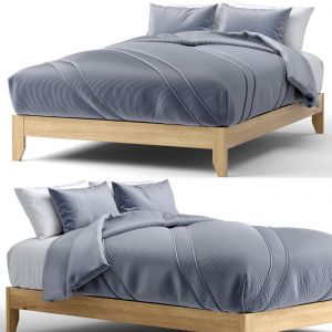 Simple Queen Platform Bed By Simple Living