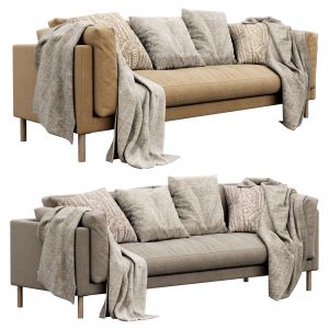 Munich Fabric 3 Seater Sofa By Swoon