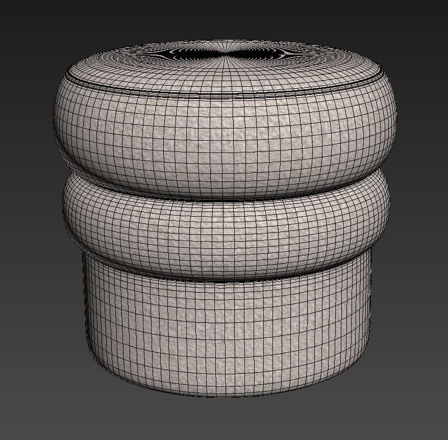 Swagger Stool Swagger 20 Boucle Stool By Kardiel 3D Model for VRay | CGMood