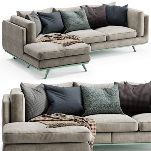 Zander 2 Piece Chaise Sectional