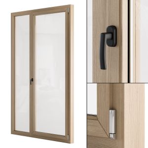 Glass Modern Door Wooden 03