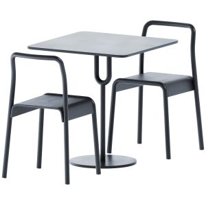 Piper Pedestal Table 700s By Designbythem & Tool C