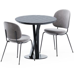 Niels Table D80 By Traba & Industry Dining Chair B