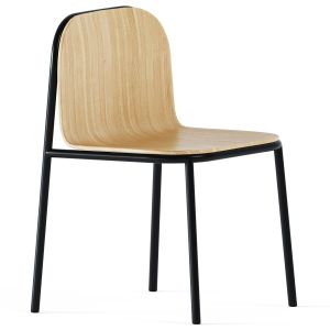 Wooden Shell Chair By Annud